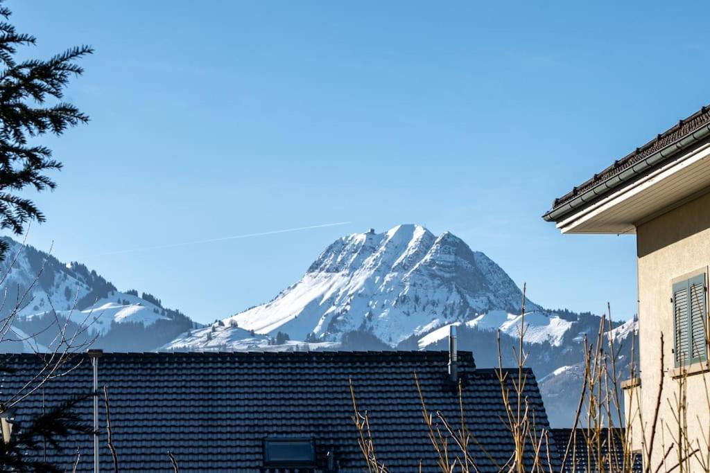 Appartement Spacieux Au Centre De La Gruyere Broc Exterior photo